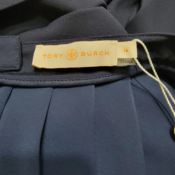 Tory Burch Faye Culottes Tory Blue Skirt Pants